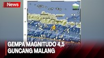 Gempa Dangkal Magnitudo 4,5 Guncang Malang