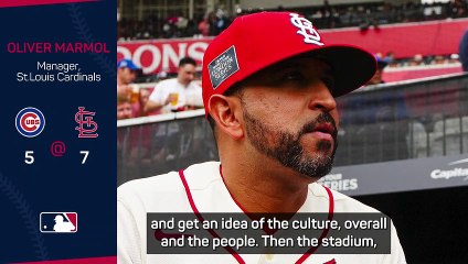 Cardinals manager Marmol says London visit exceeded expectations