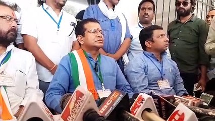BJP state president's taunt..alampanah..congress goons Tuhar door sche