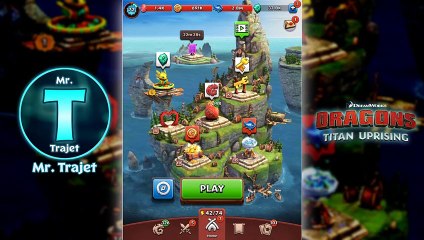 Violet Death (Alpha Boss) — Blistering Badlands： Dragon Island ｜ Dragons： Titan Uprising