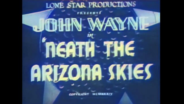 'Neath the Arizona Skies (1934) COLORIZED Western Movie John Wayne