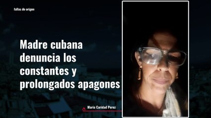 Apagones prolongados en Cuba. Denuncia