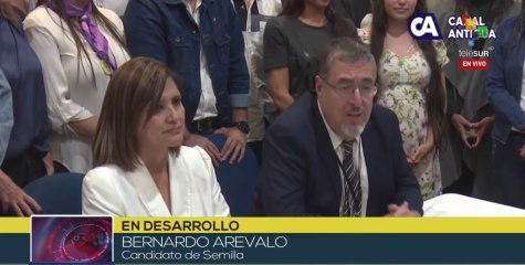 Bernardo Arévalo: “No es momento de cantar victoria, somos prudentes y mesurados”