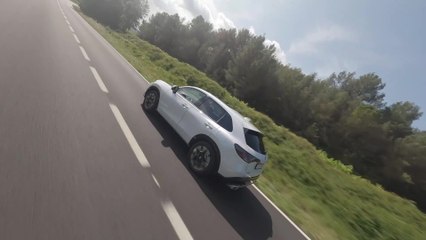 2023 Honda ZR-V in White Drone Driving Video
