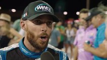 Ross Chastain details three-wide racing and winning at Nashville