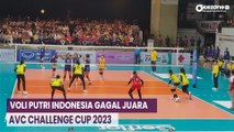 Timnas Voli Putri Indonesia Gagal Juara AVC Challenge Cup 2023