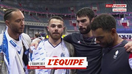 Patrice : «On va chercher l'or» - Escrime - Jeux Européens