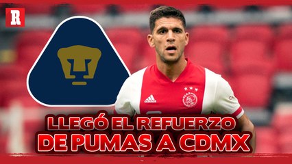 Lisandro Magallán llegó a la CDMX para reportar con Pumas