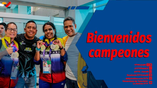 Deportes VTV | Arriban a Venezuela medallistas de Juegos Mundiales de Verano de Olimpiadas Especiales