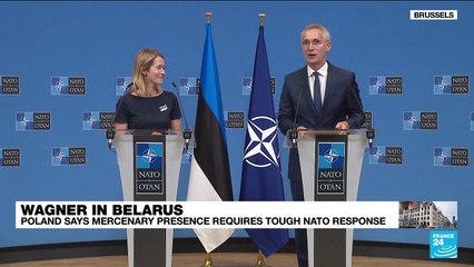 Video herunterladen: NATO ready to defend against 'Moscow or Minsk': Stoltenberg