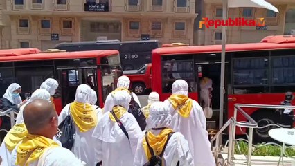 1.470 Bus Angkut Jamaah Indonesia dari Makkah ke Arafah