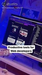 Top 5 Productive Tools for web developers