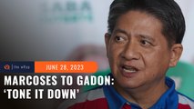 Marcos, First Lady once told now-disbarred Gadon: Tone it down