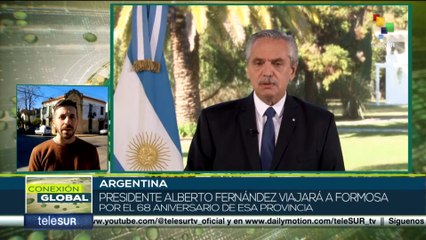Pdte. Alberto Fernández viajará a Formosa por el 68 aniversario de esa provincia