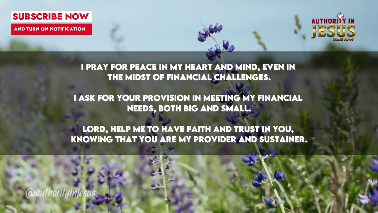 Powerful Prayer for Financial Help and Stability: Get Your Finances Back on Track!