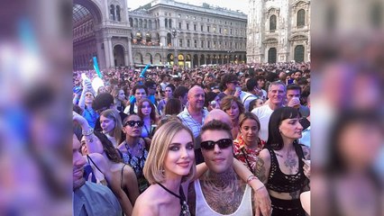Chiara Ferragni y Fedez siguen exhaustos después de la increíble noche de ayer