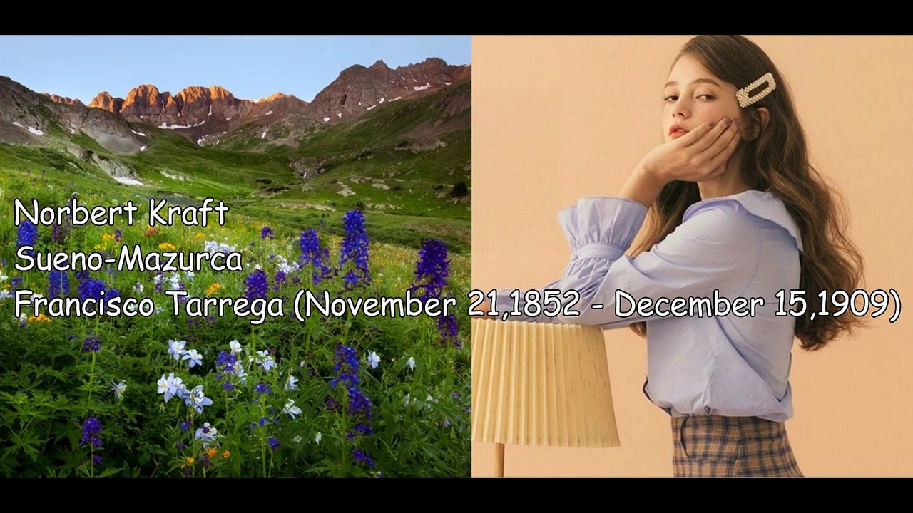 Norbert Kraft - Sueno Mazurca (Dream Mazurka) Francisco Tarrega