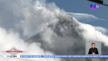102 volcanic earthquakes, naitala ng PHIVOLCS sa Bulkang Mayon sa nakalipas na 24 oras | BT