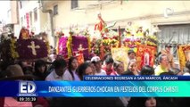 Ancash: vuelven las celebraciones del festejo del Corpus Christi después de 8 años