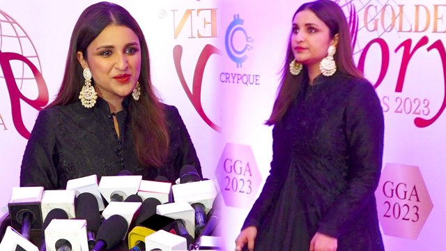 Parineeti Chopra का Golden Glory Awards 2023 में दिखा खूबसूरत अंदाज़