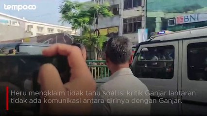 Heru Budi Tanggapi Kritik Ganjar Soal Penyediaan Air di Jakarta Utara