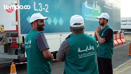 Cegah Penyakit Menular, Arab Saudi Kerahkan Kontainer Canggih Ini