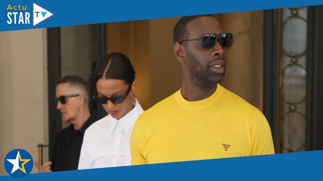 Omar Sy et sa fille aînée Selly en costume oversize chez Louis Vuitton, père et fille inséparables