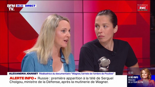 Mutinerie de Wagner: On a été surprises par la tentative de coup d'État, affirment Alexandra Jousset et Ksenia Bolchakova, journalistes