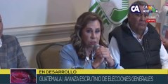 Candidata presidencial Sandra Torres: “Vamos a ganar”