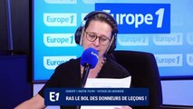 Ras le bol des donneurs de leçons !