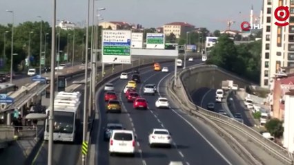 İstanbul’da haftanın ilk günü yollar boş kaldı