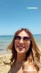 Βάσω Λασκαράκη: Έκανε το πρώτο της μπάνιο και ο Λευτέρης Σουλτάτος την τραβούσε βίντεο