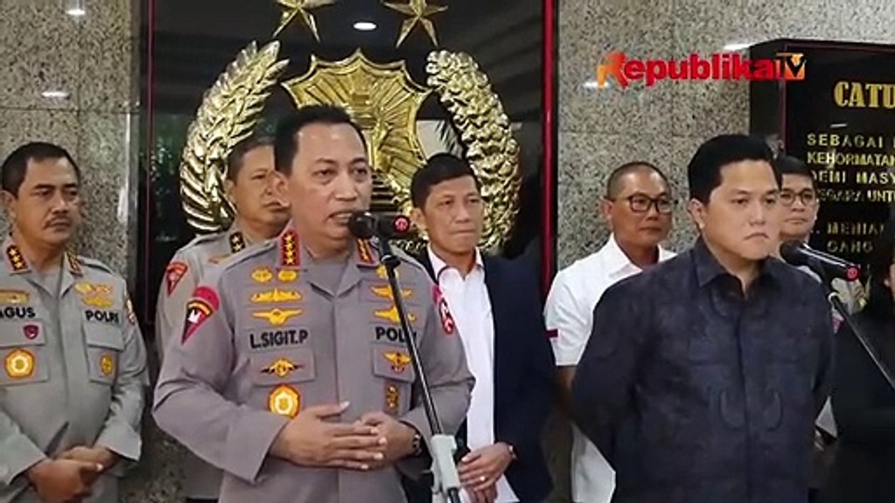 Kapolri Ungkap Ada Indikasi Kecurangan Mafia Bola