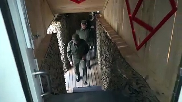 Il ministro della Difesa Shoigu in visita alle truppe al fronte