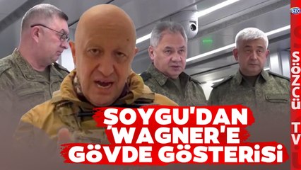 Prigojin'in Yok Etmek İstediği Şoygu Ortaya Çıktı! Harita Başından Wagner'e Mesaj!