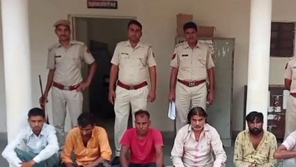रतनगढ़ःपुलिस की आठ टीमों ने दबिश दे दबोचे 20 आरोपी और फिर...