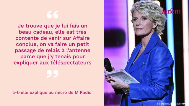 Sophie Davant : ce qu’elle pense de Julia Vignali, sa remplaçante dans Affaire conclue