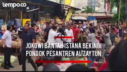 Pihak Istana Disebut Bekingi Pondok Pesantren Al Zaytun, Ini Jawaban Jokowi