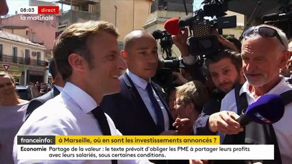 Pour l'acte II de "Marseille en grand", le président Emmanuel Macron revient trois jours dans la cité phocéenne, d’aujourd'hui à mercredi, avec déjà de premières annonces distillées au quotidien "La Provence"