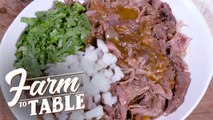 How to Make Goat Stew Tacos | Farm To Table