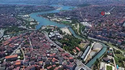 Haliç'i besleyen Alibey deresi atıklarla doldu