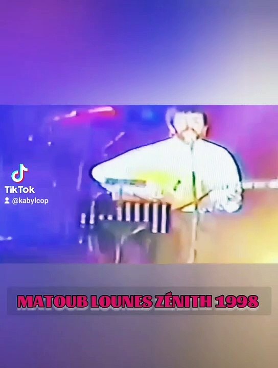 Matoub Lounes Zénith de Paris 1998