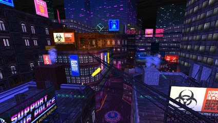 Dieser Ego-Shooter zeigt wie Cyberpunk 2077 auf der PS1 aussehen könnte und es gibt jetzt eine Demo