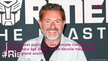 Jérôme Anthony à l'hôpital : "Point de suture sur la tête"