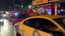 Sinop'ta Motosiklet ve Otomobil Kaza Yaptı