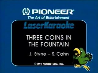 0898DQ THREE COINS IN THE FOUNTAIN - FRANK SINATRA - PIONEER