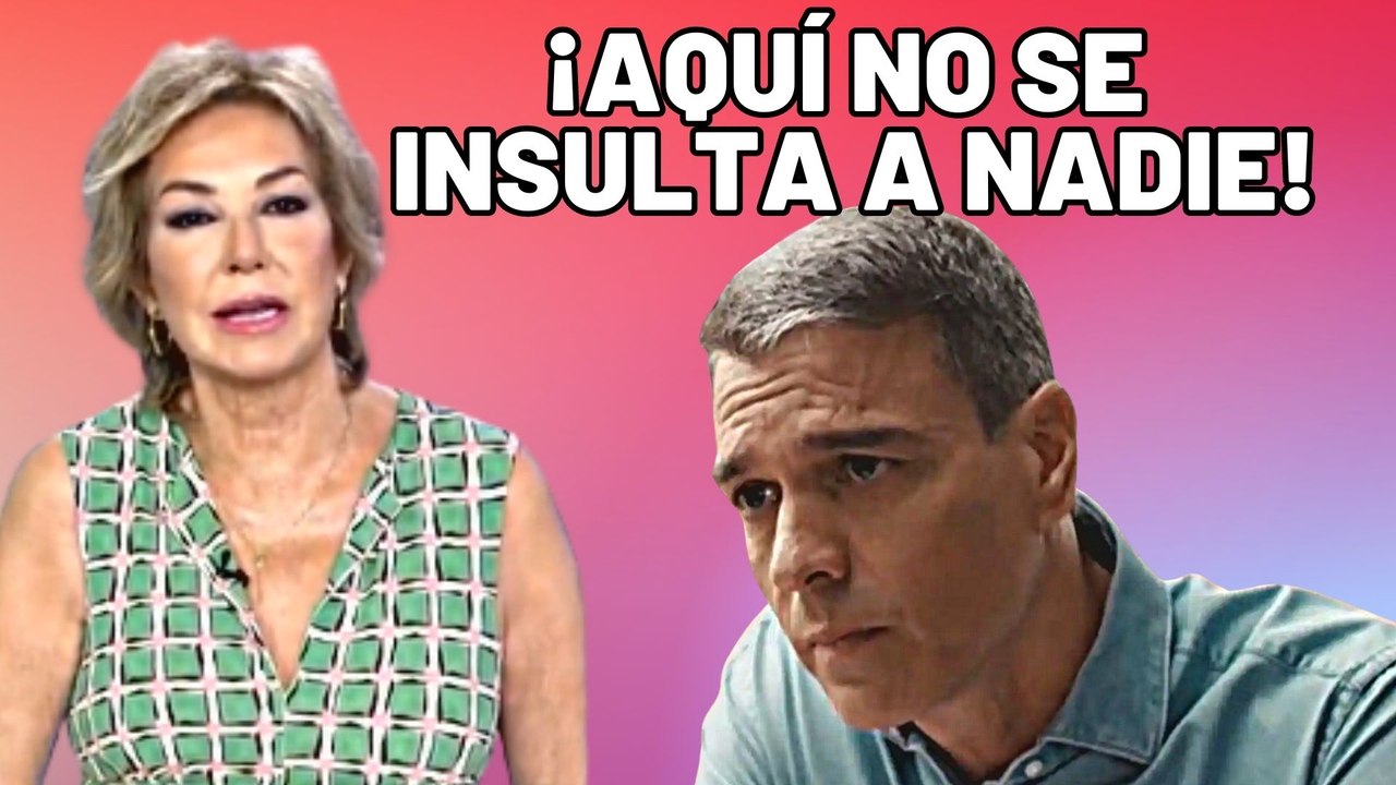 Una apoteósica Ana Rosa Quintana desmonta todas las trolas de Pedro Sánchez con Jordi Évole