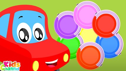 Colors Song, Learning Videos, Car Cartoons by Kids Channel