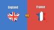 England vs France | France vs England | France | England | Country Comparison 2023