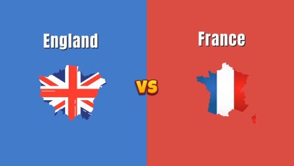 England vs France | France vs England | France | England | Country Comparison 2023